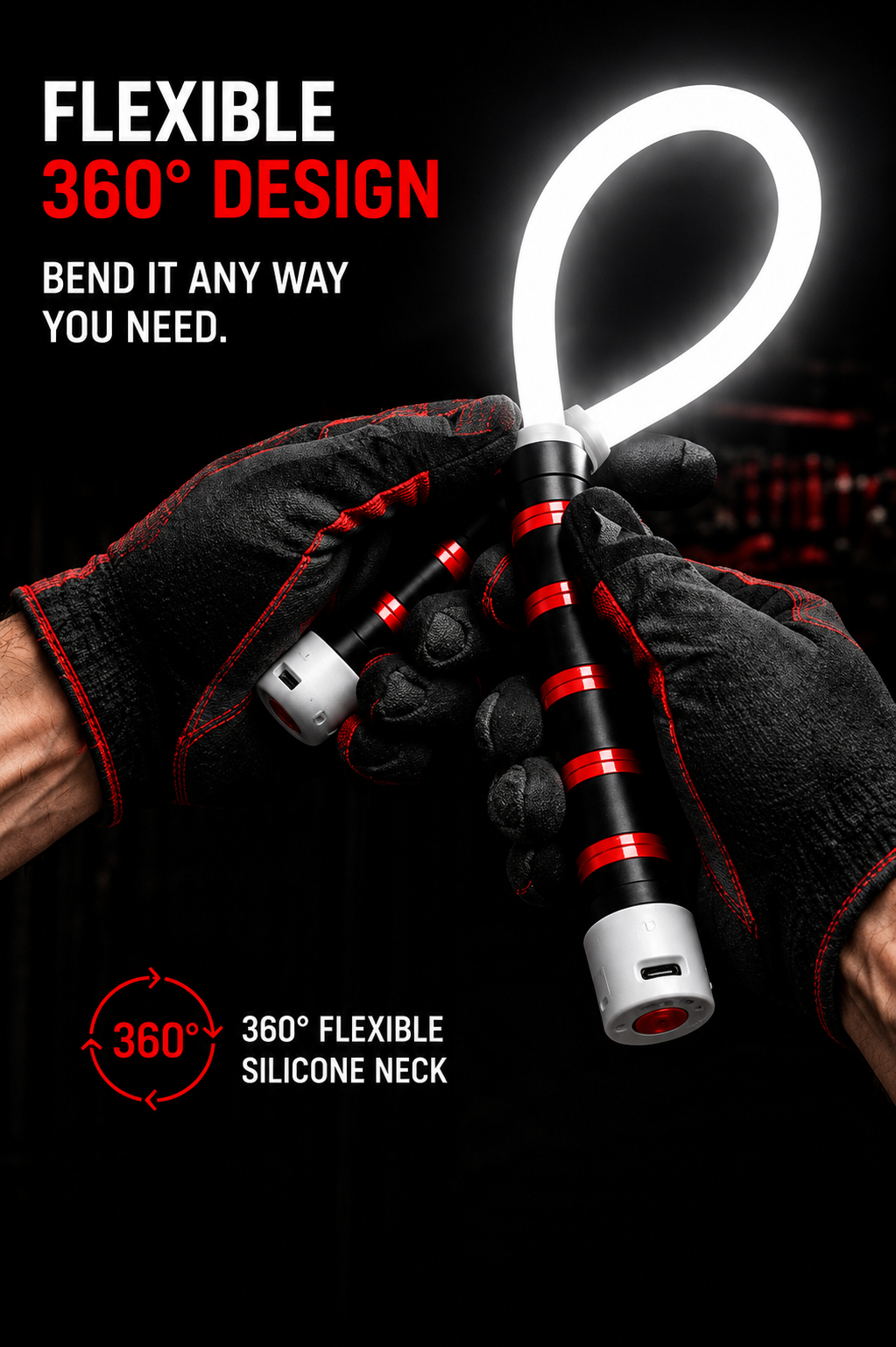 FlexBeam™ Flexible Magnetic Work Light